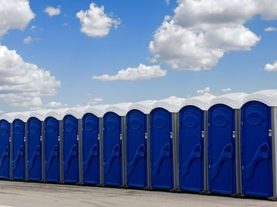 Professional portable toilet for construction services in Edinburg